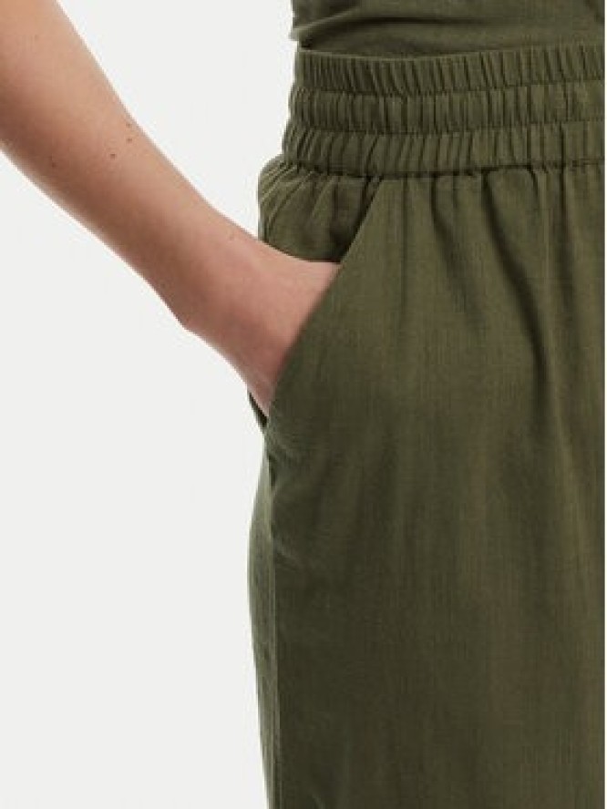 Vero Moda Spodnie materiałowe Caia 10333796 Zielony Wide Leg