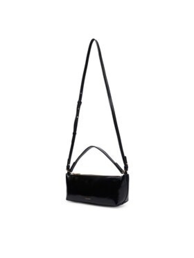 Calvin Klein Torebka Foil Logo Glossy LV04F3738G Czarny