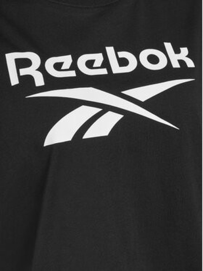 Reebok T-Shirt 100034775 Czarny Relaxed Fit