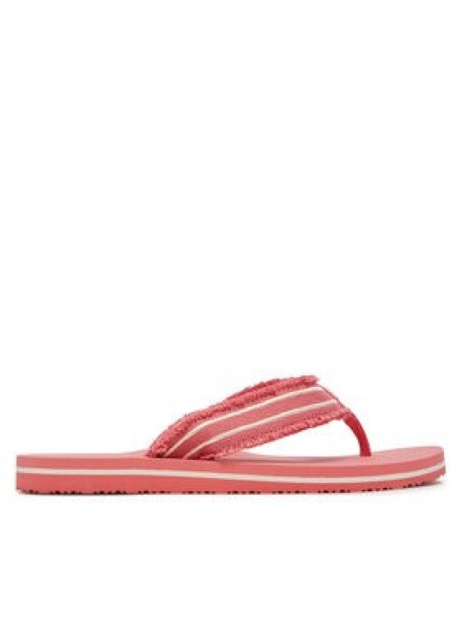 Tommy Hilfiger Japonki TH Webbing Beach Sandal FW0FW08739 Koralowy