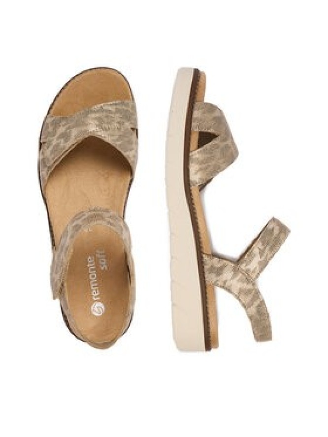 Remonte Sandały CEO-D2049-91 Beżowy