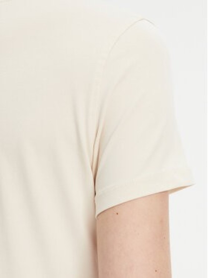 Guess T-Shirt W5YI08 J1314 Écru Regular Fit