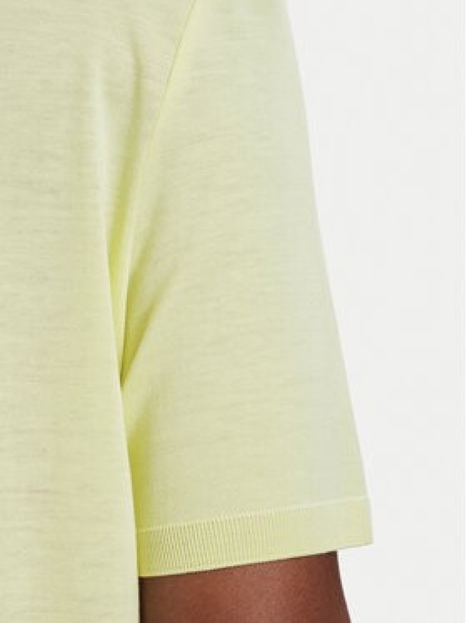 Patrizia Pepe T-Shirt 2M4542/J419-Y841 Żółty Regular Fit