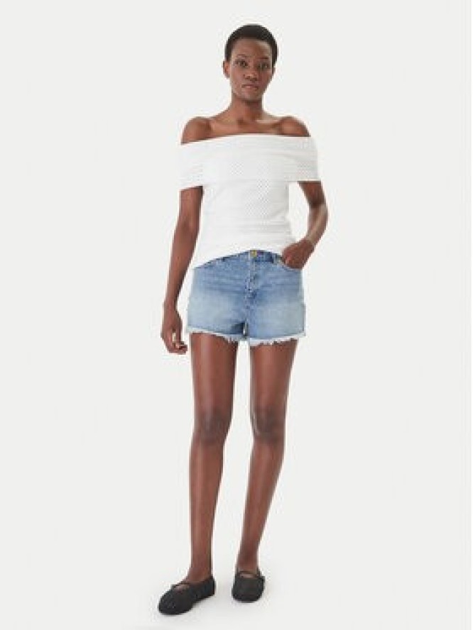 MICHAEL Michael Kors Szorty jeansowe MS6900MLAA Niebieski Regular Fit