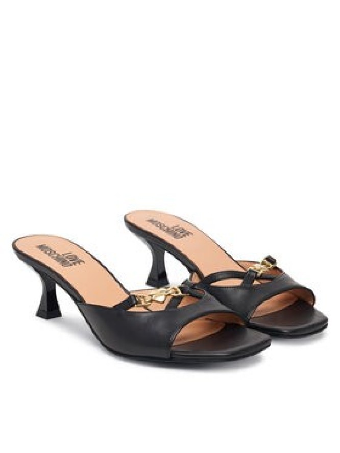 LOVE MOSCHINO Klapki JA28105G1OIE0000 Czarny