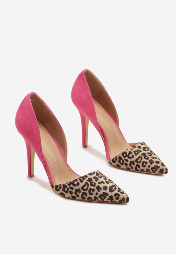 Fuksjowe Szpilki z Motywem Panterki Elaniwena