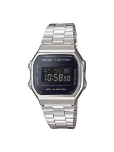 Casio Zegarek Vintage A168WEM-1EF Srebrny