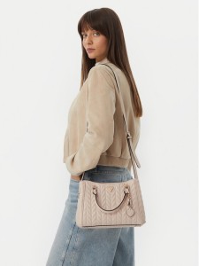 Guess Torebka Stacey HWGG97 41060 Kremowy
