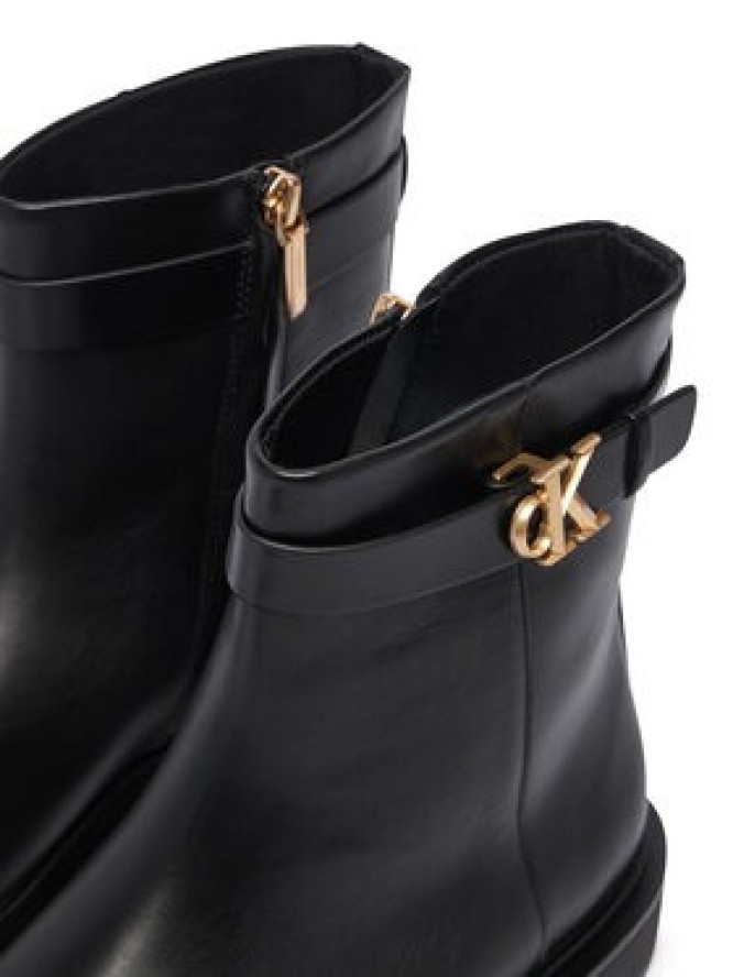 Calvin Klein Botki HW0HW03186 Czarny