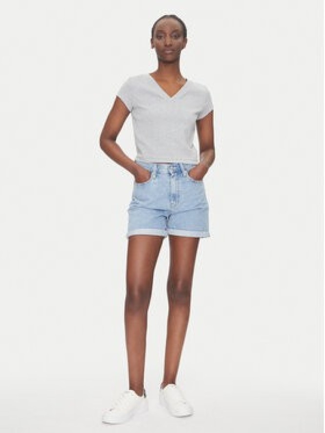 Calvin Klein Jeans T-Shirt LV047C910G Szary Regular Fit