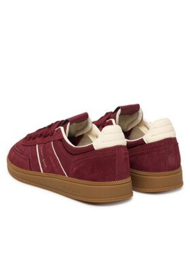 Tommy Jeans Sneakersy The Greenwich Edge Suede EN0EN02924 Bordowy