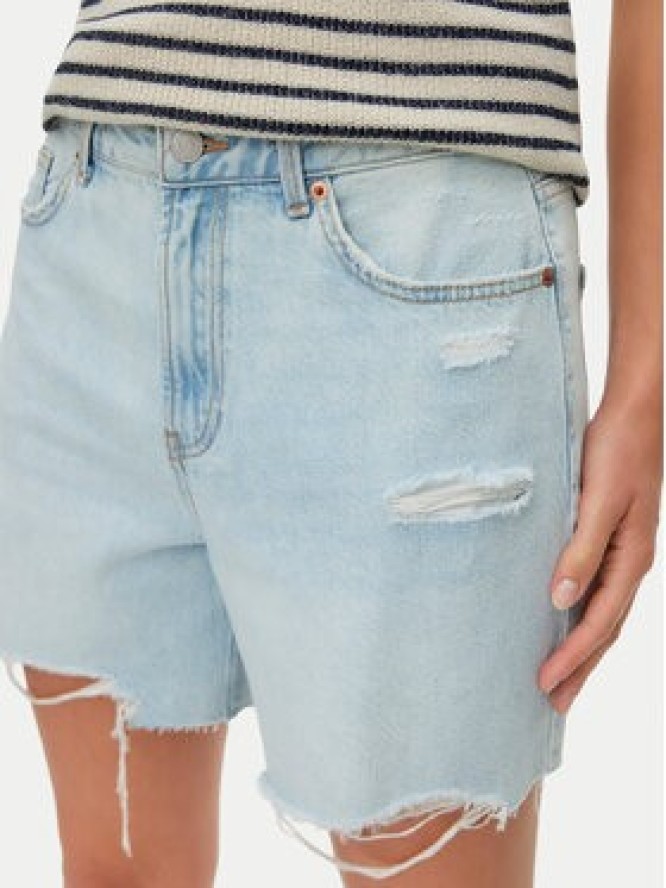 Vero Moda Szorty jeansowe Donna 10342100 Niebieski jasny Regular Fit