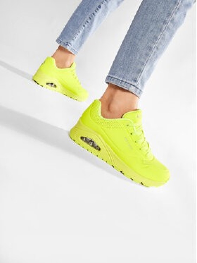 Skechers Sneakersy Night Shades 73667/NYEL Żółty