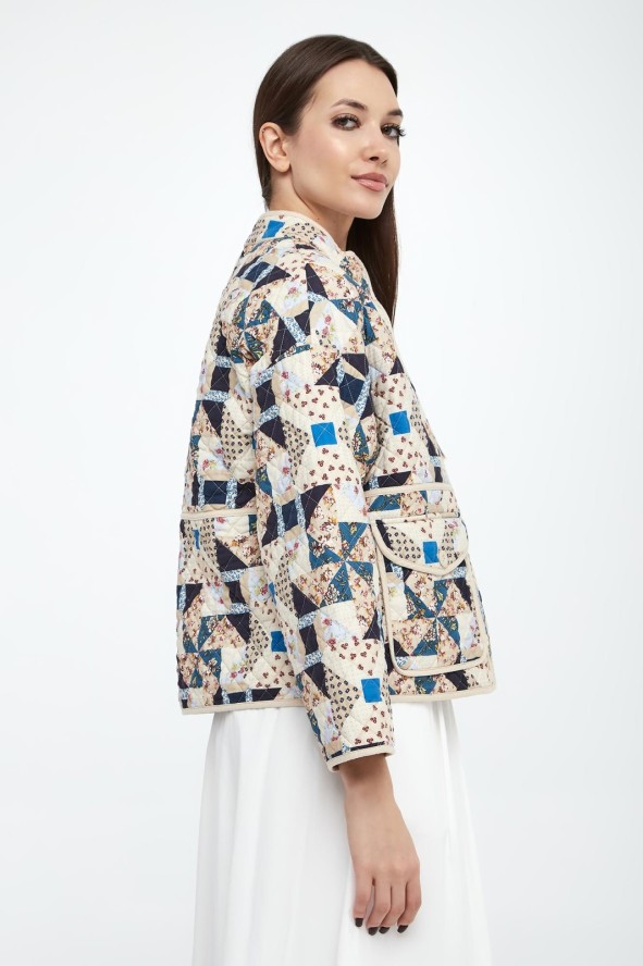 Kurtka damska patchworkowa Arizia WEEKEND MAX MARA