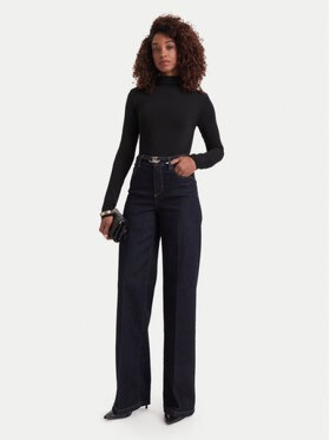 Liu Jo Jeansy UF6088 D0264 Granatowy Flared Leg