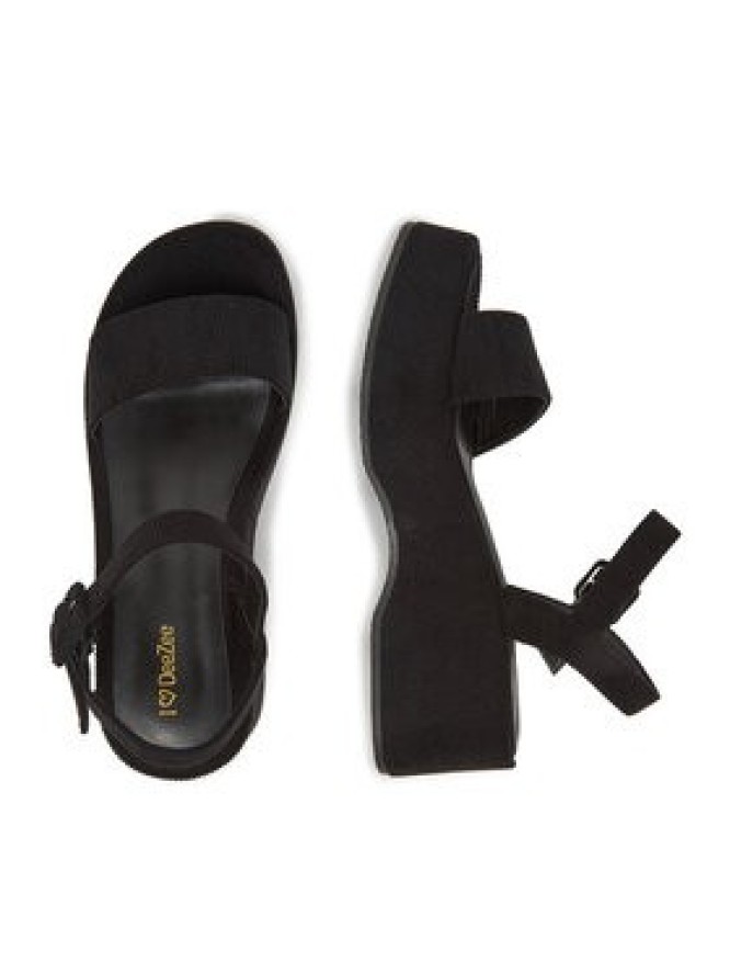 DeeZee Sandały DXJ220515 Czarny