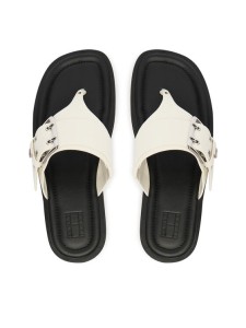 Tommy Jeans Japonki Tjw Buckle Sandal EN0EN02948 Biały