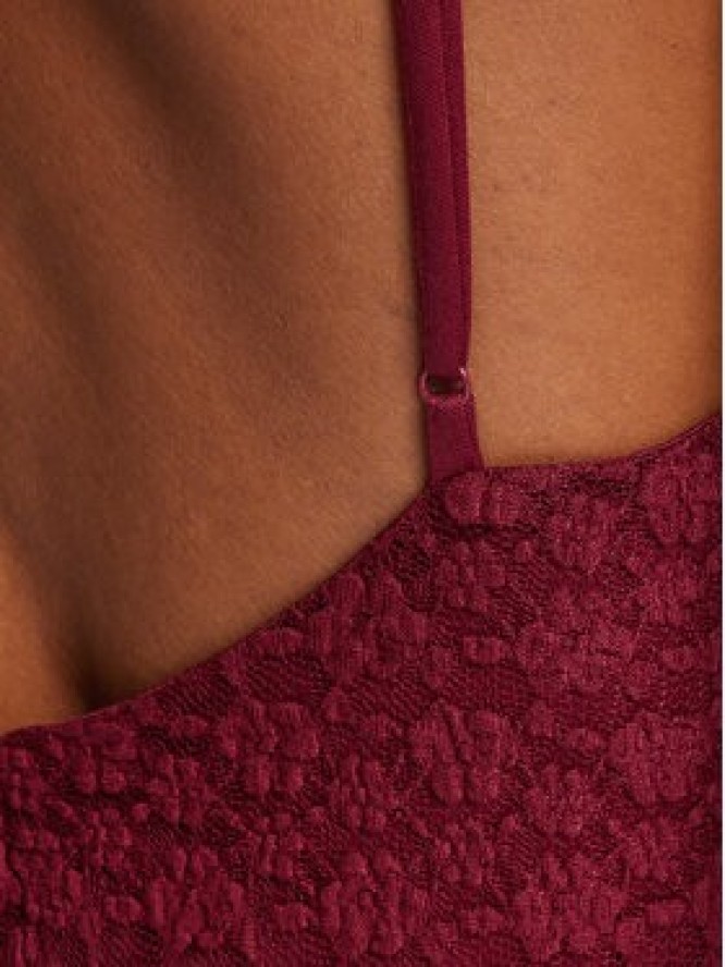 Bardot Sukienka koktajlowa Adoni Mesh 57998DB1 Bordowy Regular Fit