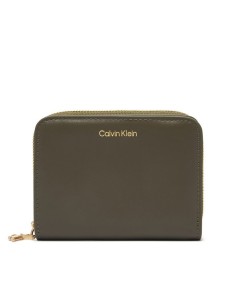 Calvin Klein Portfel LV04F1075G Zielony ciemny
