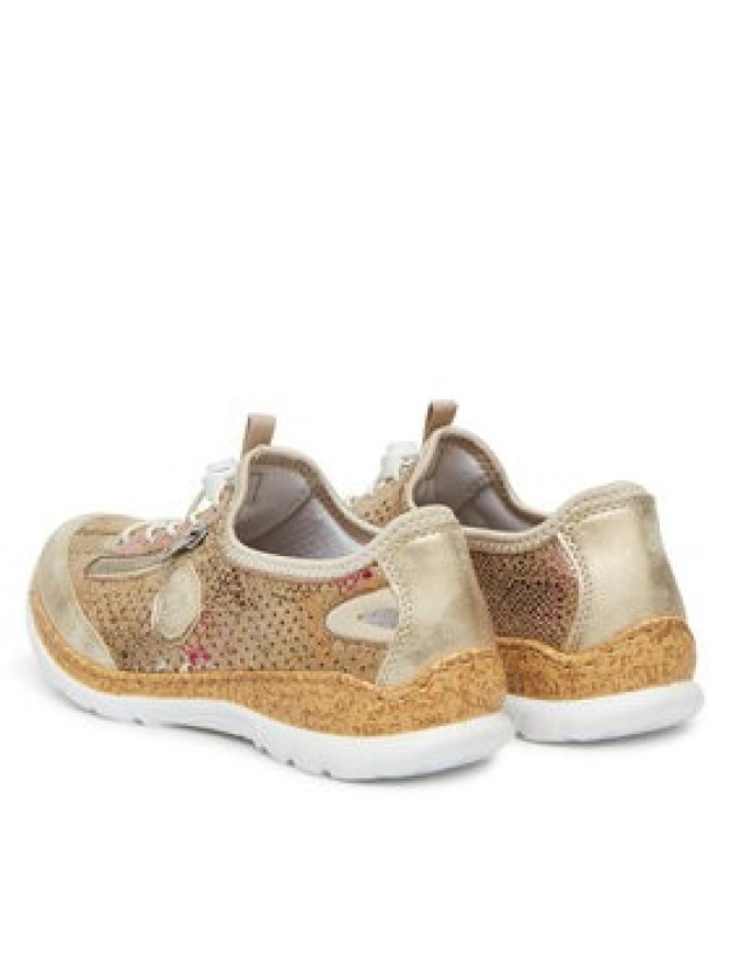 Rieker Sneakersy N42V1-92 Beżowy
