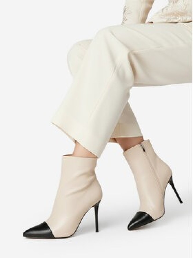 Nine West Botki CEO-MAYA-01 Beżowy