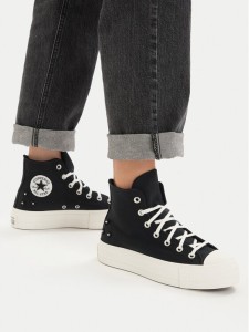 Converse Trampki Chuck Taylor All Star Lift Platform Beads A17787C Czarny