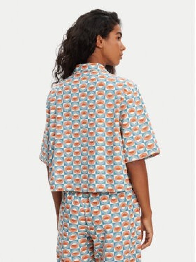 Quiksilver Koszula Dad Crop Fit EQWWT03144 Kolorowy Relaxed Fit