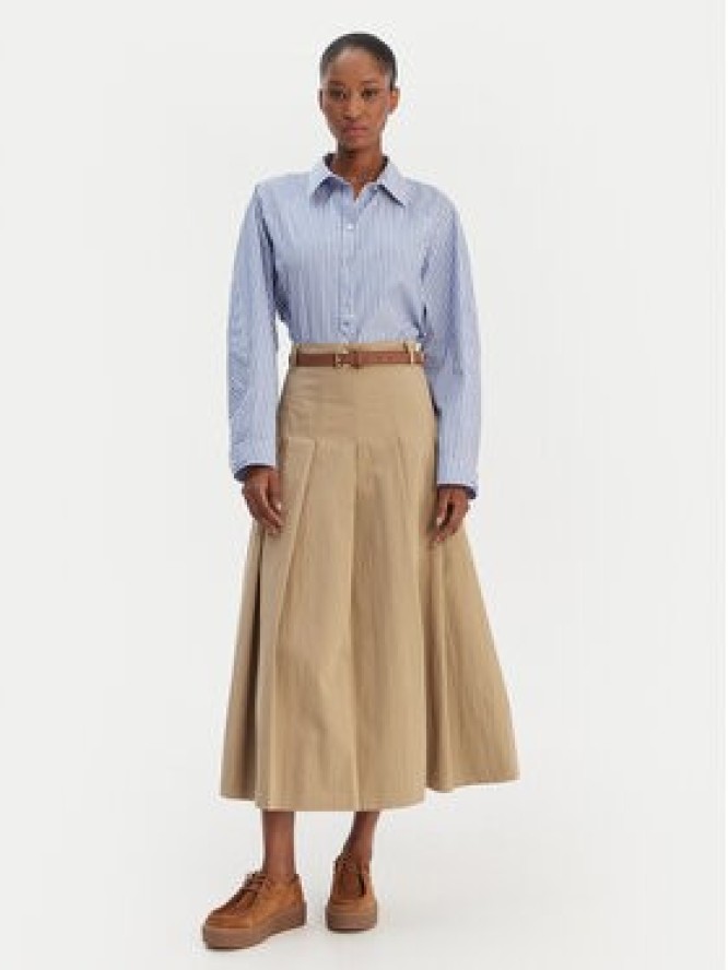 Weekend Max Mara Spódnica trapezowa Orme 2615101111 Beżowy Regular Fit