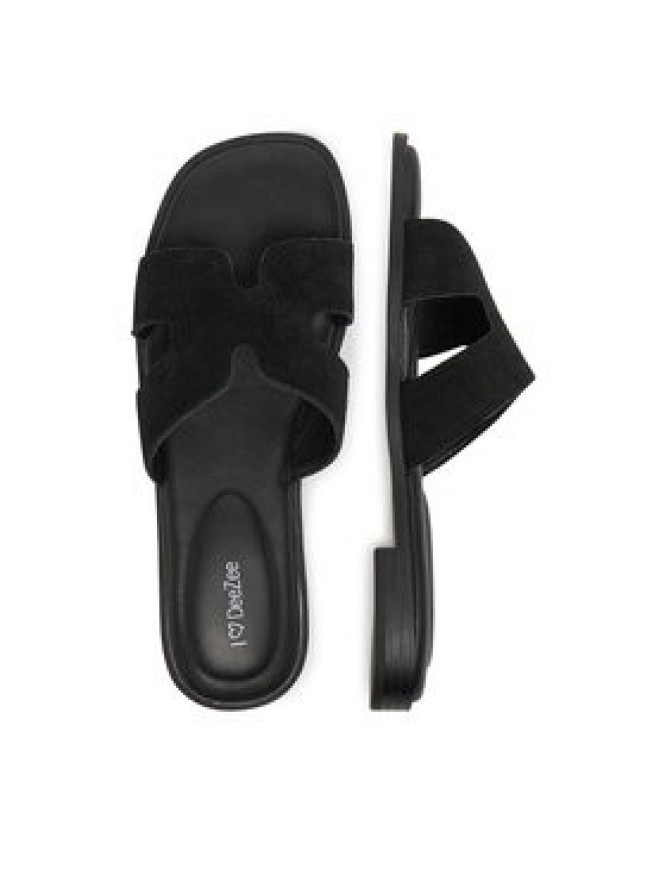 DeeZee Klapki DZ-S8A Czarny