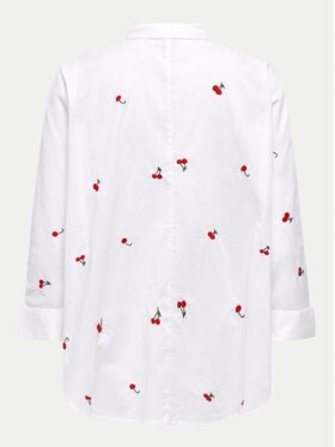 ONLY Koszula 15283743 Biały Box Fit