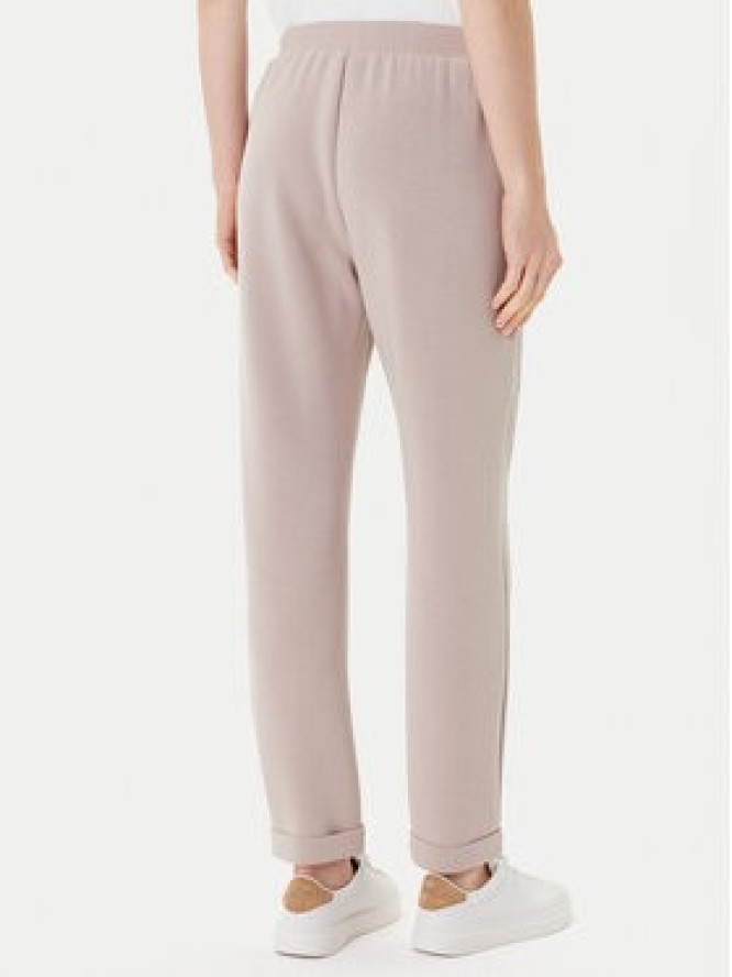 Liu Jo Spodnie dresowe TF5093 J4616 Beżowy Regular Fit