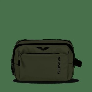WINGS Kosmetyczka podróżna ROOK dark green