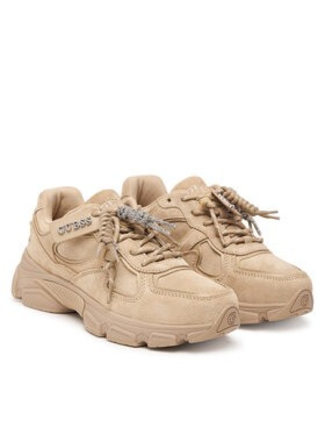 Guess Sneakersy FLFIRR SUE12 Beżowy