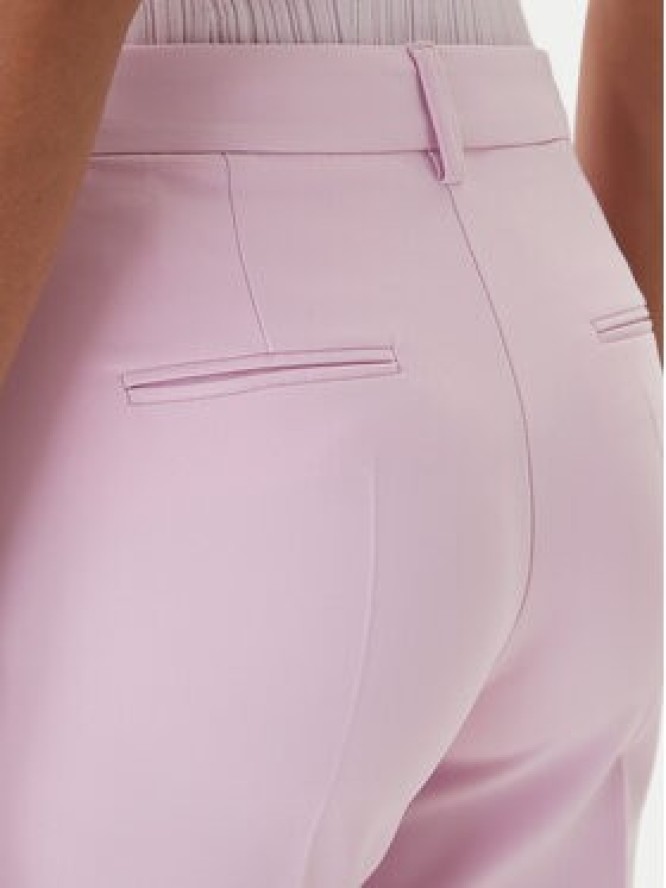 Fracomina Spodnie materiałowe FR26SV4002W42901 Różowy Slim Fit