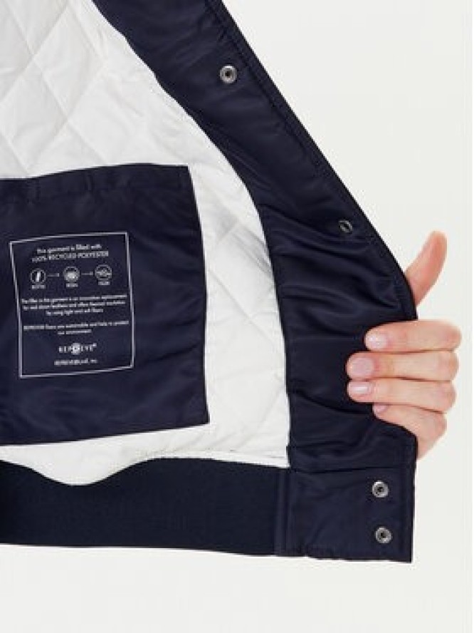 Guess Jeans Kurtka bomber W5YL15 WHAA2 Granatowy Regular Fit