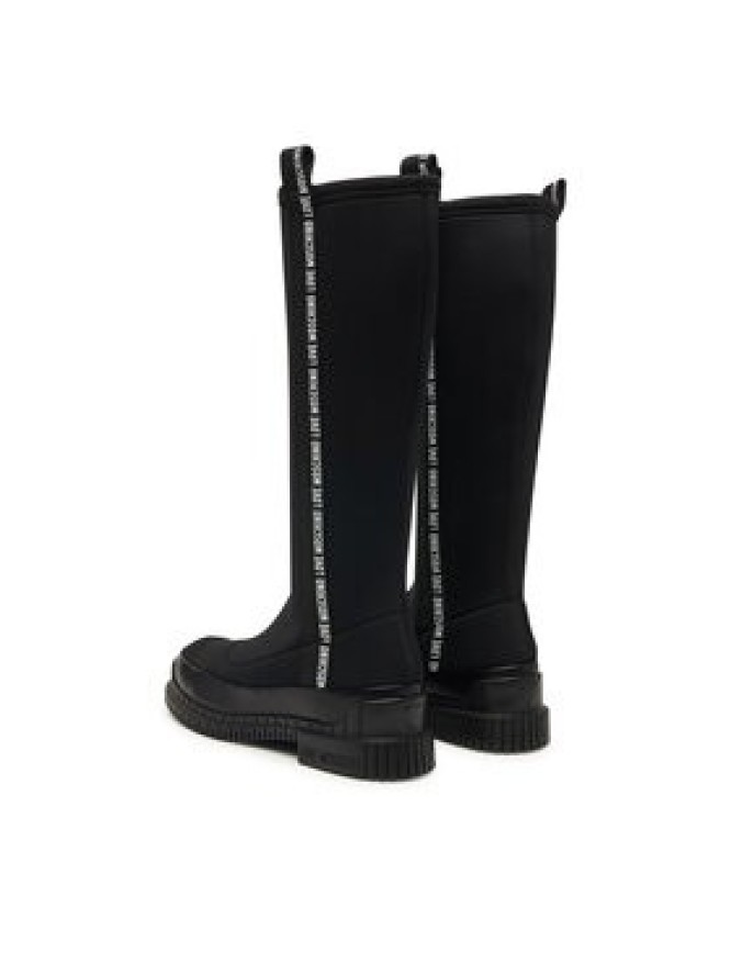 LOVE MOSCHINO Kozaki JA26103G1PIM400A Czarny