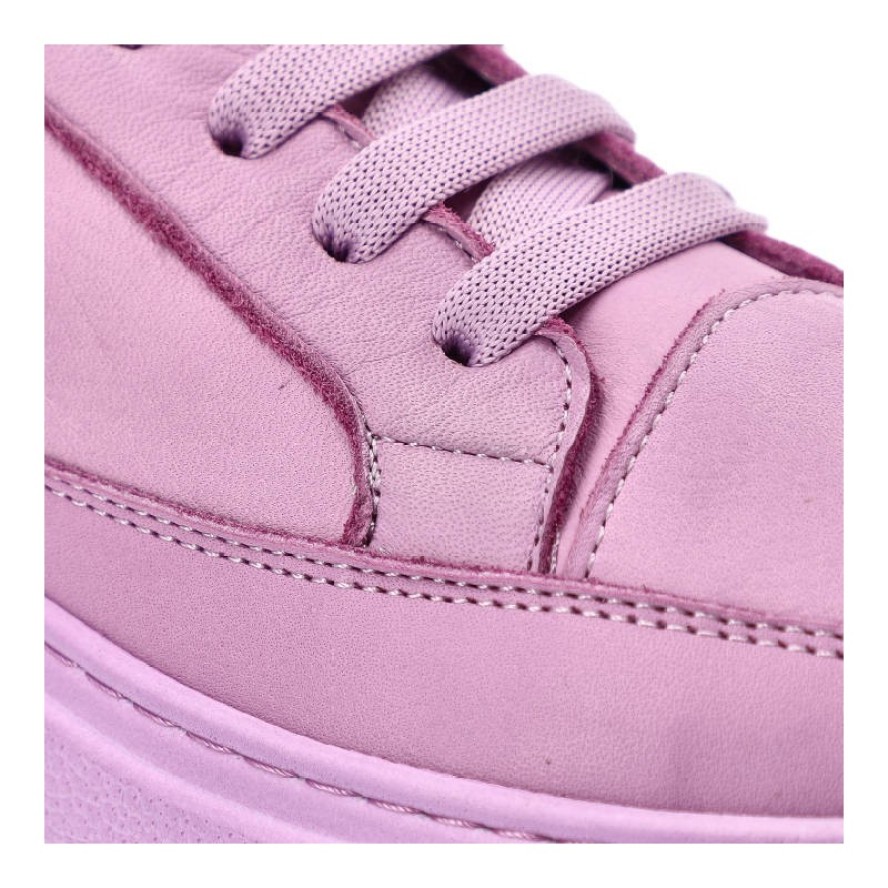 Fioletowe Sneakersy Venezia Stylowe Obuwie Damskie