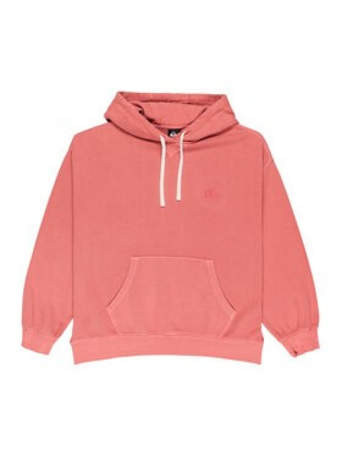 Quiksilver Bluza Essential EQWFT03191 Czerwony Oversize