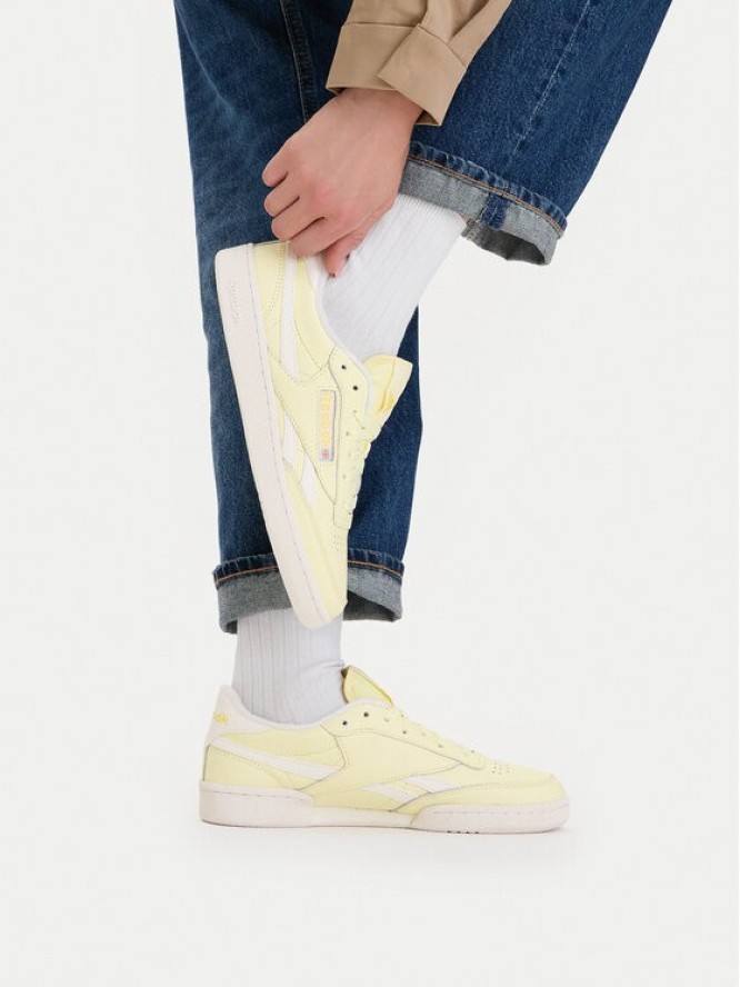 Reebok Sneakersy EO-CLUB C REVENGE 100260643 Żółty jasny