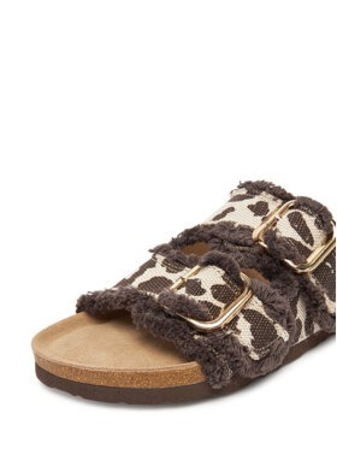 DeeZee Klapki W24Q11953 Brązowy