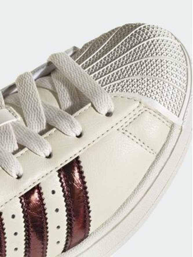 adidas Sneakersy Superstar II KJ4692 Kremowy