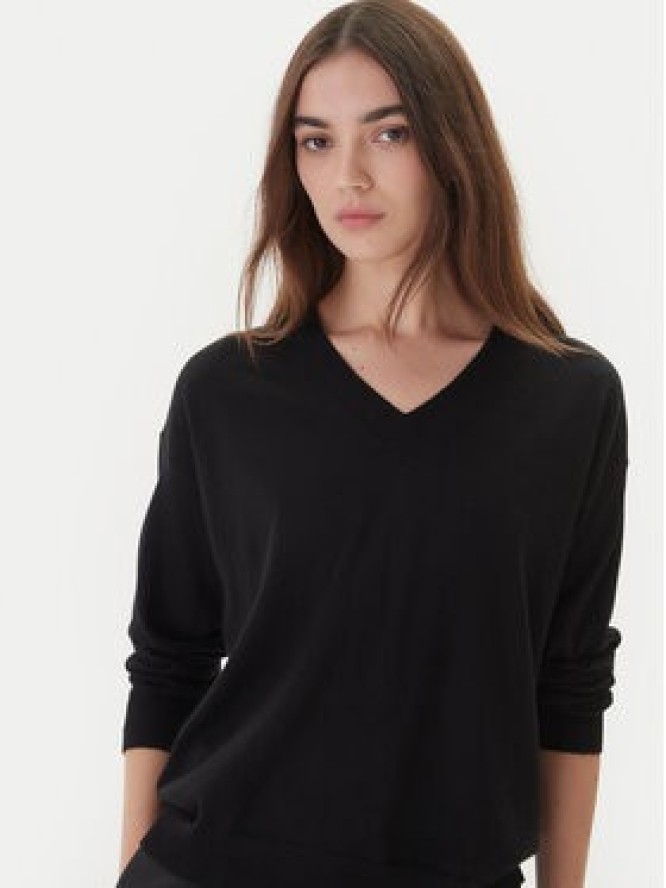 Weekend Max Mara Sweter Fiocchi 2525366042 Czarny Regular Fit