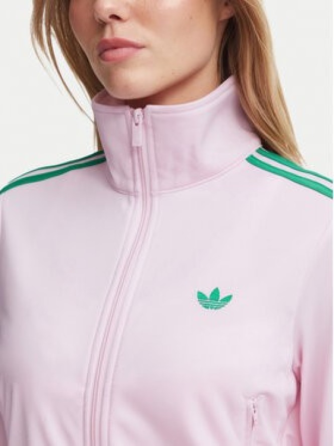 adidas Bluza Firebird Classic KY0885 Różowy jasny Regular Fit