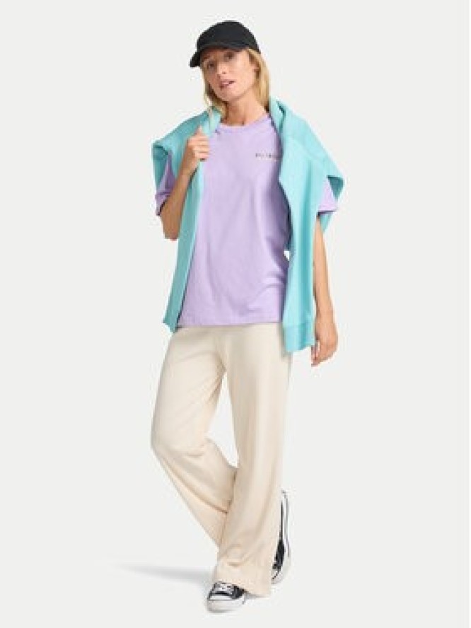 Billabong T-Shirt Mixing Vibes EBJZT00473 Fioletowy Regular Fit