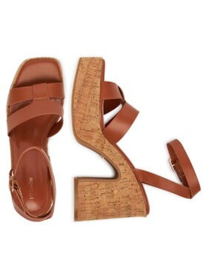 DeeZee Sandały F23858 Brązowy