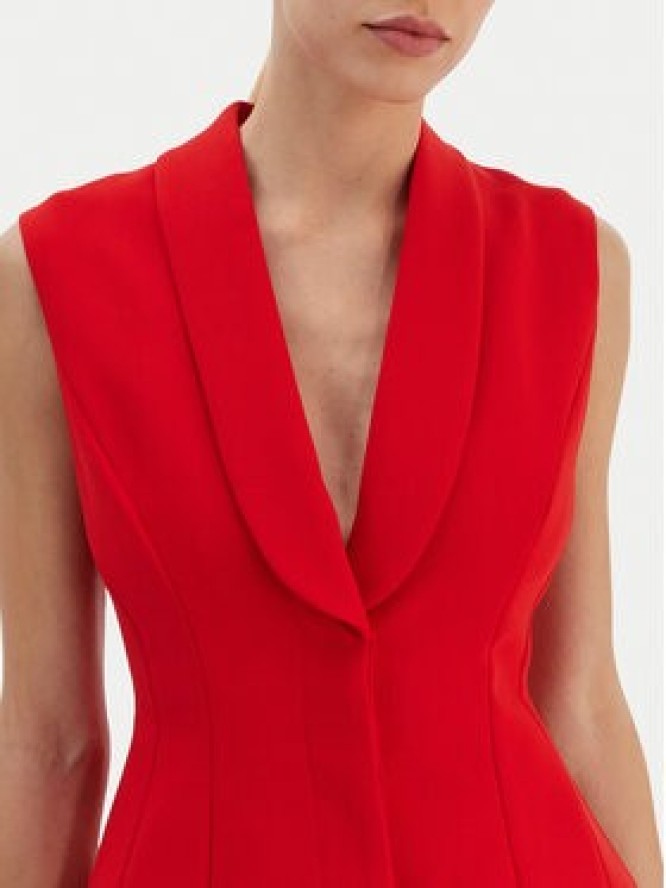 Bardot Sukienka koktajlowa Destene 59724DB Czerwony Slim Fit