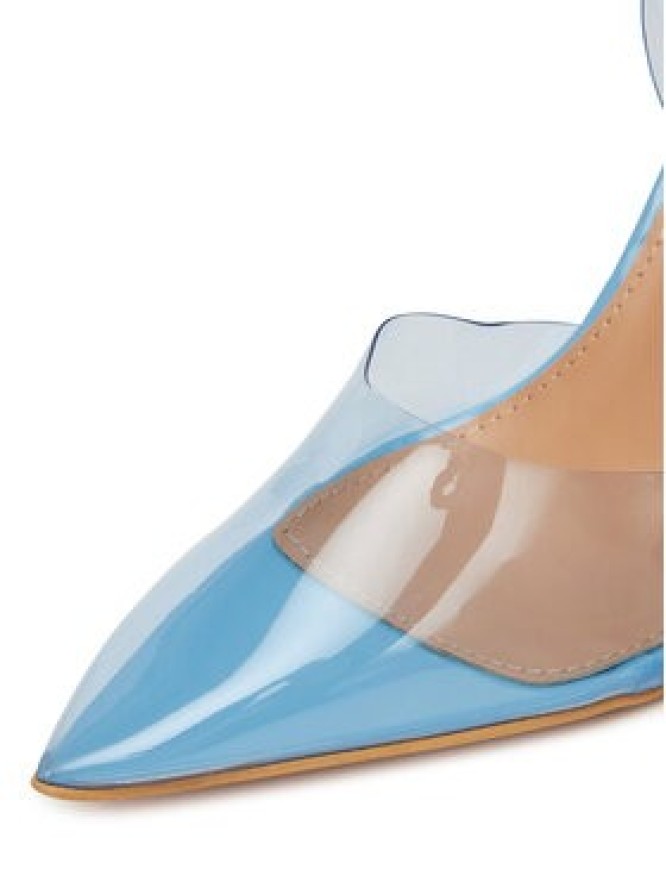 DeeZee Sandały ZALHT-02 BLUE PU Niebieski