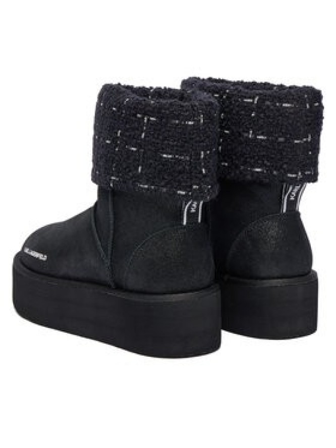 KARL LAGERFELD Śniegowce Thermo KL48552 Czarny