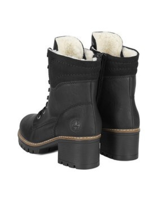 Rieker Trzewiki Y8610-00 Czarny