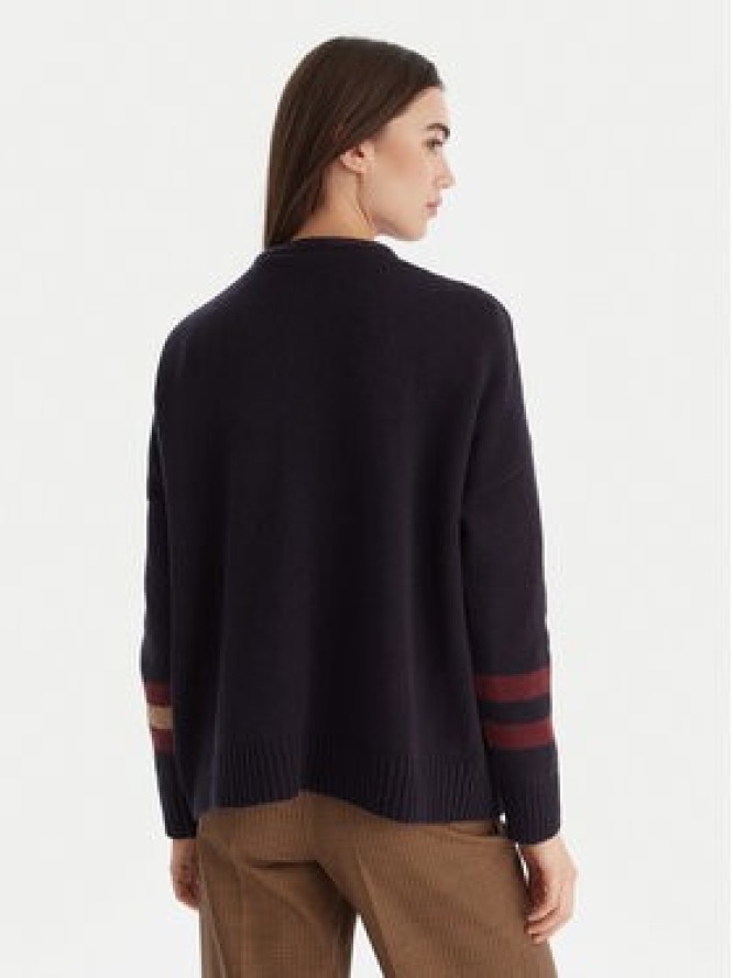 Weekend Max Mara Sweter Pavidi 2525366262 Granatowy Oversize